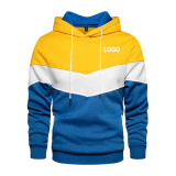 Customize Men Colorblock Hoodies