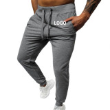 Customize Men Elastic Waist Trousers