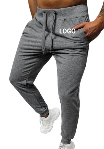 Customize Men Elastic Waist Trousers