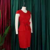 Plus Size Women Summer Bodycon Dress