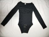 Solid Color Bodysuit Women's Slimming Basic Plus Size Butt Lift Long Sleeve Seamless Shapewear Bodysuit