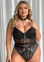 Plus Size Plus Size Sexy Nightdress Size Sexy See-Through Lingerie Plus Size Plus Size Sexy Nightdress Size Sexy See-Through Lingerie