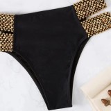 Bikini Two Pieces Swimsuit Women's Sexy Hollow Beach Swimwear