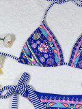 Swimsuit Bikini Print Sexy Women Two Pieces Swimwear