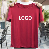 Customize Maternity Cute Footprint Print Short Sleeve T-Shirt