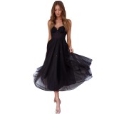 Women Sexy Halter Holidays Dress
