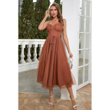 Women Sexy Halter Holidays Dress