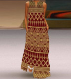 Summer women's sleeveless dress v-neck printed face dress