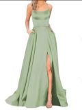 Solid Color Bridesmaid Dresses Long Maxi Dress Slim Fit Off Shoulder Bridesmaid Evening Dress