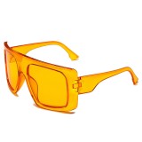 Women large frame gradient sunglasses