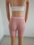 Women Summer Sexy See-Through Mesh Shorts