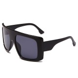 Women large frame gradient sunglasses