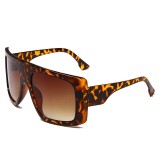Women large frame gradient sunglasses
