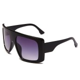 Women large frame gradient sunglasses