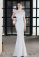Plus Size Women Sequined Formal Party Maxi Evening Dress