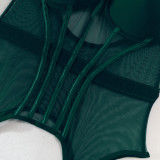 Comfortable mesh breathable sexy teddy lingerie