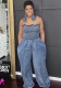 Women Casual Loose Strap Jumpsuit