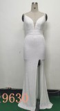 Sequin Beaded Sling Party Sequin Dress Long Formal Party Slim Evening Dress