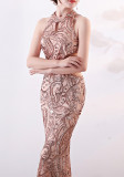 3xl4xl sequins Plus Size Formal Party Evening Dress