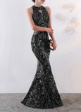 3xl4xl sequins Plus Size Formal Party Evening Dress