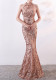 3xl4xl sequins Plus Size Formal Party Evening Dress