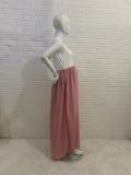 Women Sexy Loose Sleeveless Maternity Dress