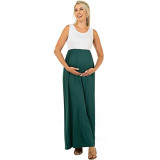 Women Sexy Loose Sleeveless Maternity Dress