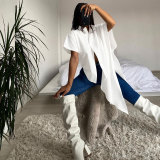 Women's Irregular Shirts Fashion Loose Blouse