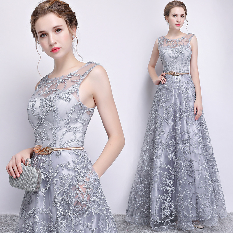 Women Summer Formal Party Evening Dress Elegant Slim Fit Dress Long Dress(Processing time need 3-6 days)