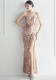 Sequins Sexy Strap Nightclub Dress Formal Party Evening Dress