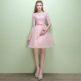 Evening dress female Formal Party slim fit bridesmaid dress（Processing time need 3-6 days）