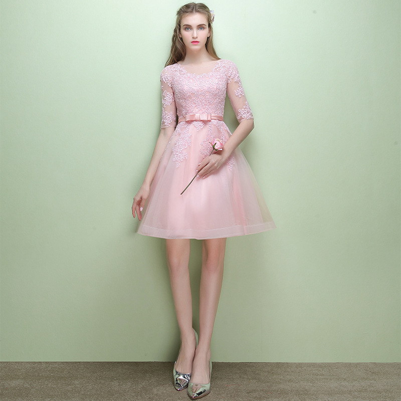 Evening dress female Formal Party slim fit bridesmaid dress(Processing time need 3-6 days)