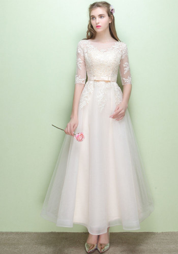 Evening dress female Formal Party slim fit bridesmaid dress（Processing time need 3-6 days）