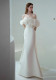 Off Shoulder light wedding dress summer bride wedding dress（Processing time need 3-6 days）