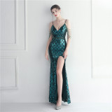 sequins plus Plus Size Formal Party Evening Dress