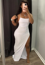 Women's Clothing Spring Summer Fashion Sexy Sling Pure Color Dress Women's Clothing Spring Summer Fashion Sexy Sling Pure Color Dress