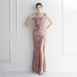 sequins plus Plus Size Formal Party Evening Dress