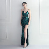 sequins plus Plus Size Formal Party Evening Dress