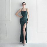 sequins plus Plus Size Formal Party Evening Dress