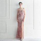 sequins plus Plus Size Formal Party Evening Dress