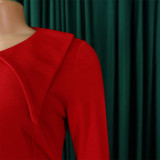 Plus Size Women African Bodycon Dress