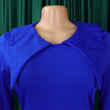 Plus Size Women African Bodycon Dress