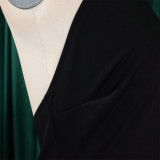 Women Sleeveless Irregular Top and Wide-leg Pants Two-Piece Set