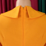 Plus Size Women African Bodycon Dress