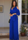 Women Cut Out Short Sleeve Wide Leg Jumpsuit with Belt