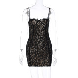 Women Summer Sexy Fit Backless Bodycon Strap Dress