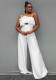 Women's Wide Leg Jumpsuit Women's Fashion Sexy Low Back Straps Jumpsuit
