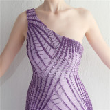 sequins plus Plus Size Formal Party Evening Dress