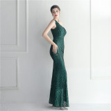 sequins plus Plus Size Formal Party Evening Dress