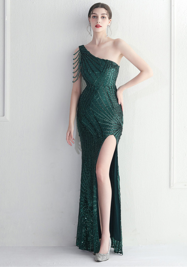 sequins plus Plus Size Formal Party Evening Dress